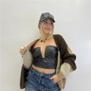 cardigan corto senza bottoni colourfull